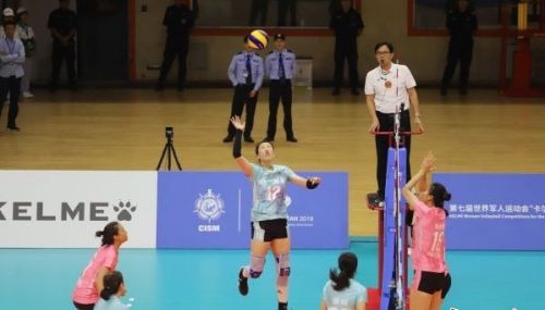 軍運會女子排球測試賽舉行，8天后迎來正式比賽(圖3)
